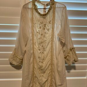 Magnolia Pearl Dress Embroidery, Ruffles and Lace